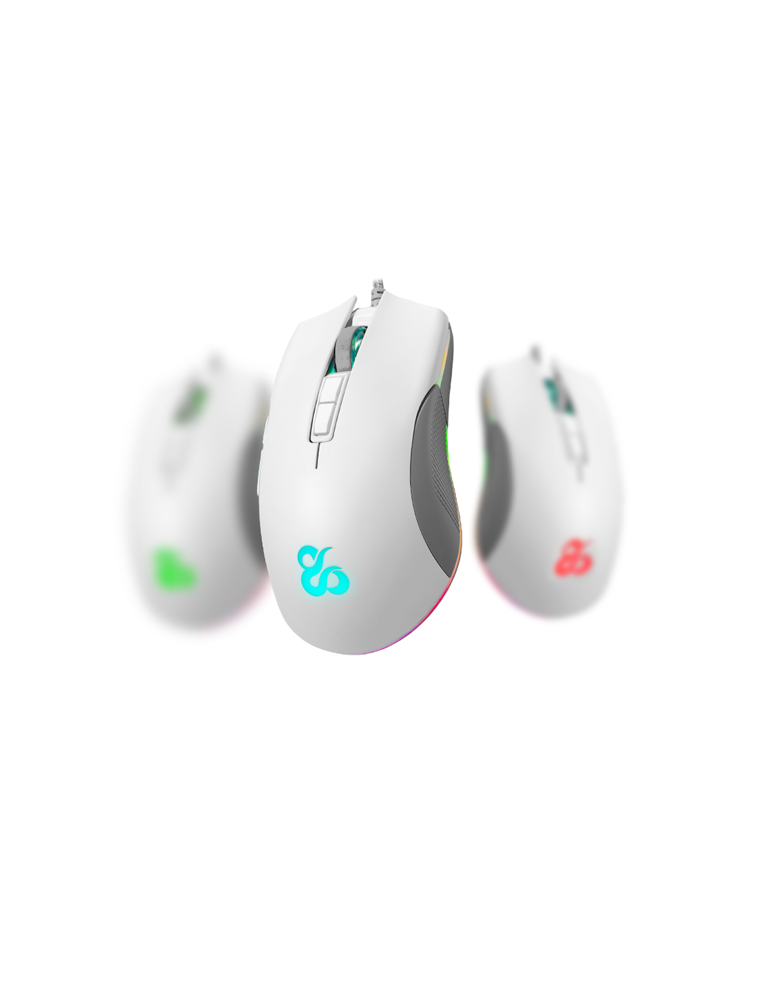 Newskill Mouse Da Gioco Professionale Eos Ivory Rgb Dpi Restrained