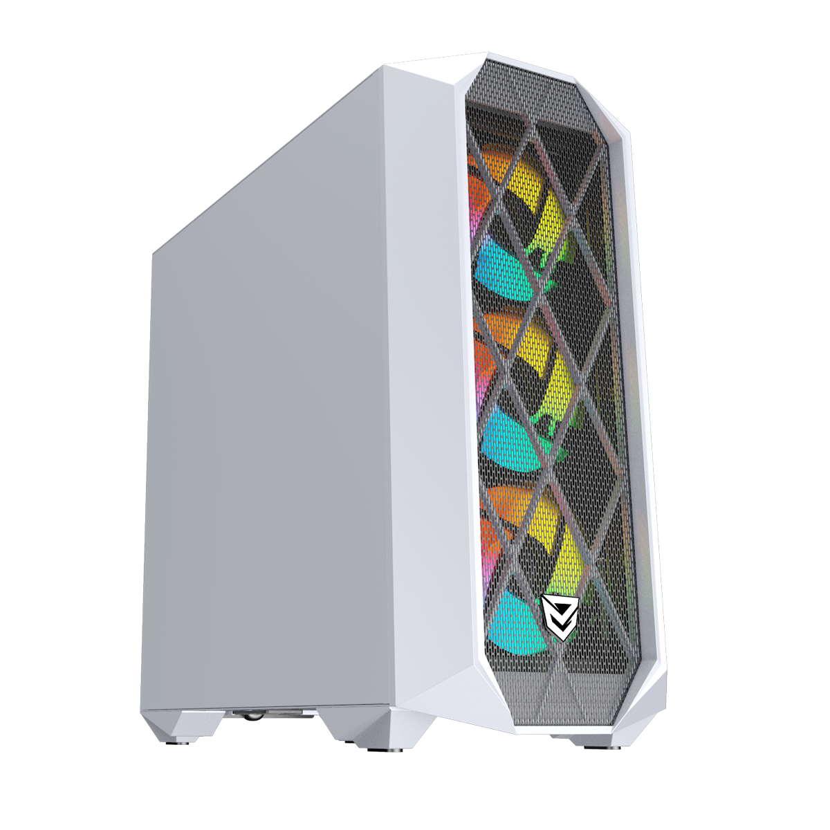 Nfortec Synistra Torre ATX White - Reacondicionado