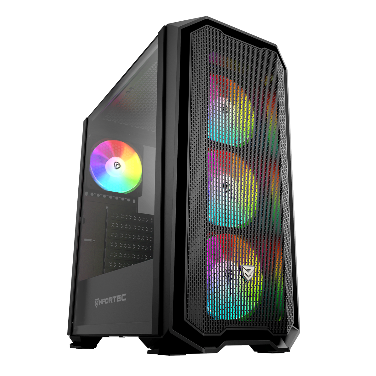Nfortec Krater RGB Black - Reacondicionado