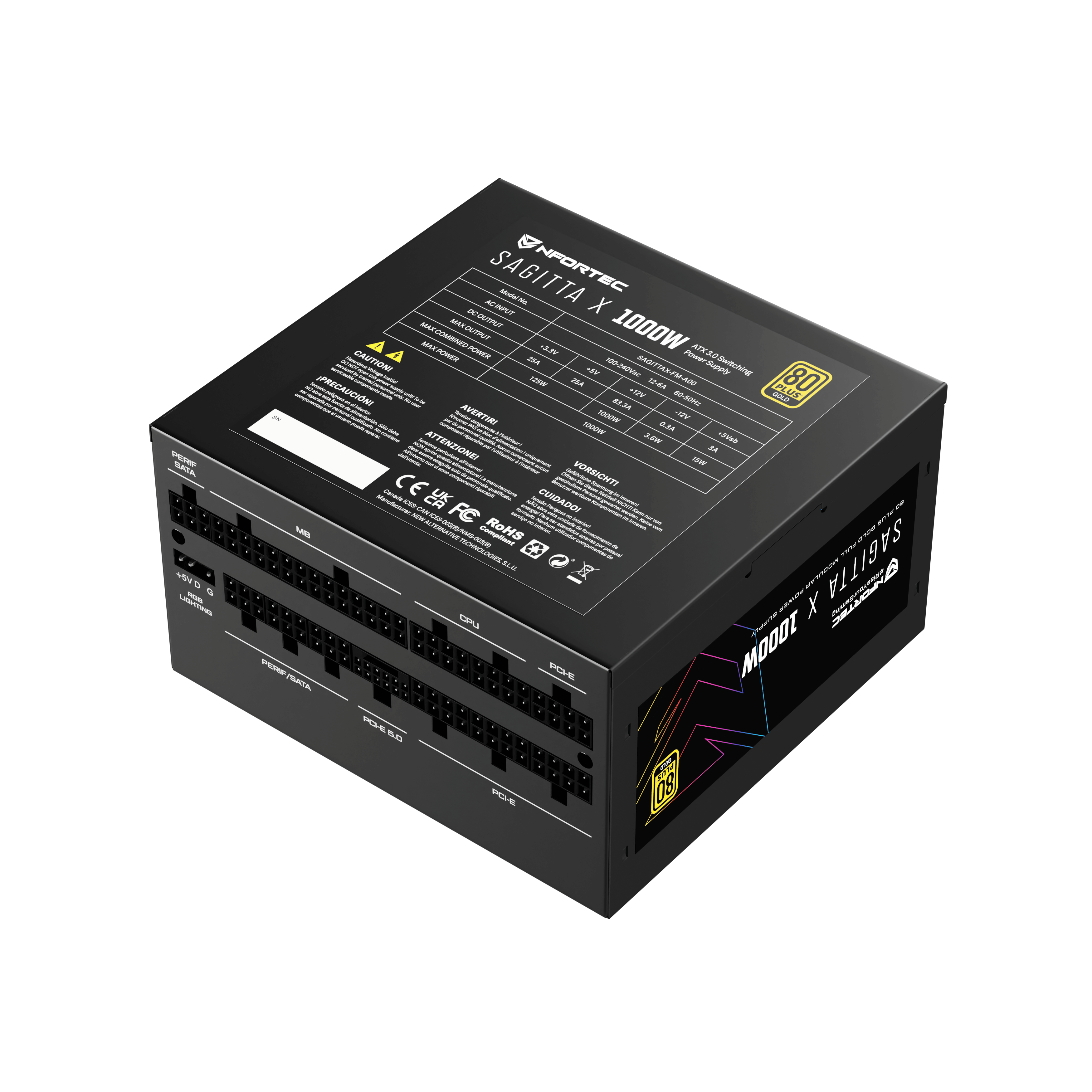 Nfortec Sagitta X 1000W - Reacondicionado