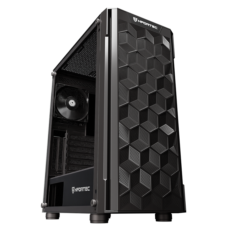 Nfortec Azir Black Torre Gaming - Reacondicionado