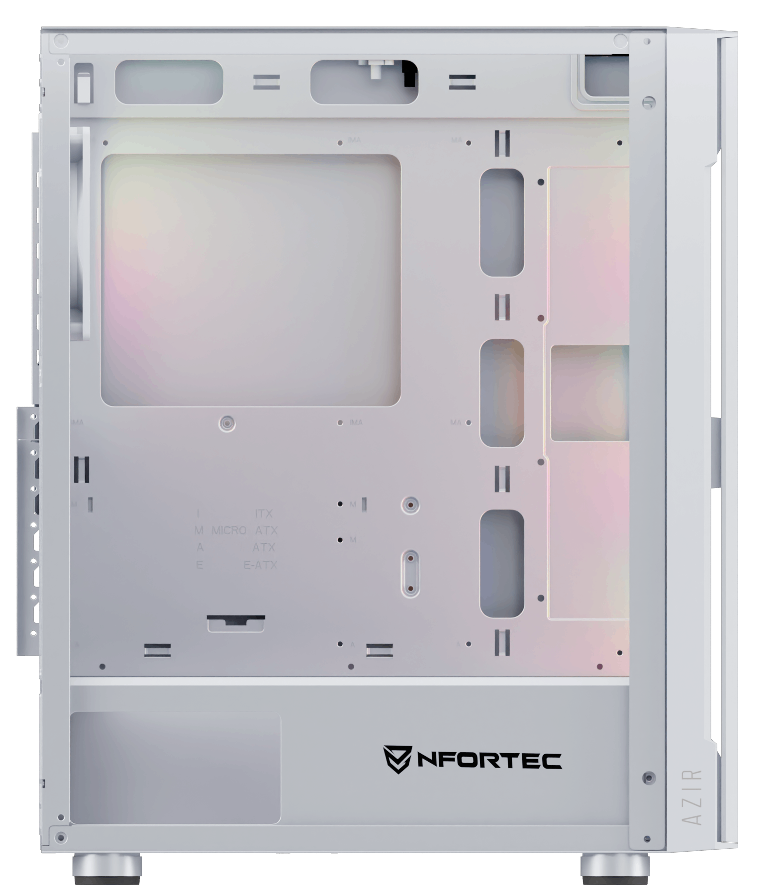 Nfortec Azir White Torre Gaming - Reacondicionado