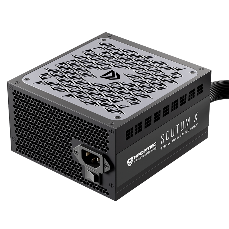 Nfortec SCUTUM X SemiMod 750W Fuente de alimentación para PC 80+ Bronze - Reacondicionado