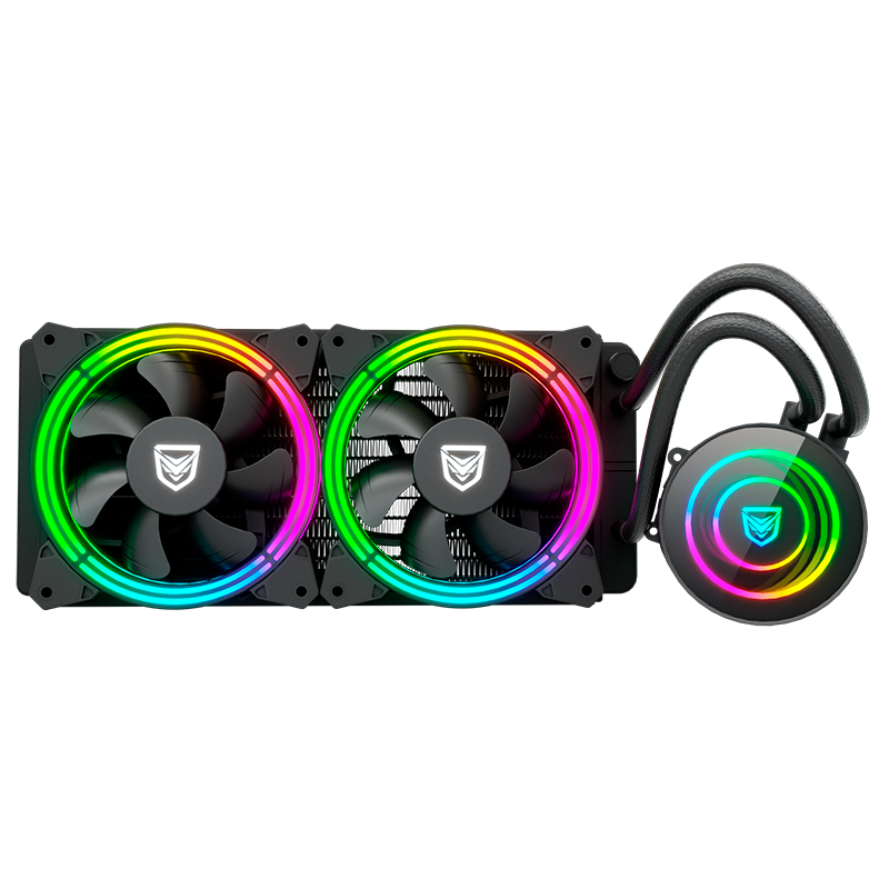 Nfortec Atria 240mm Black - Reacondicionado