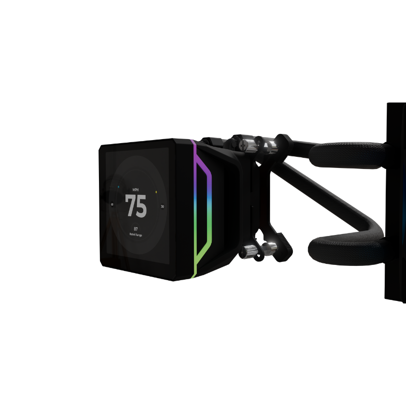 Nfortec Sedna Refrigeración Líquida LCD IPS 360 Black - Reacondicionado