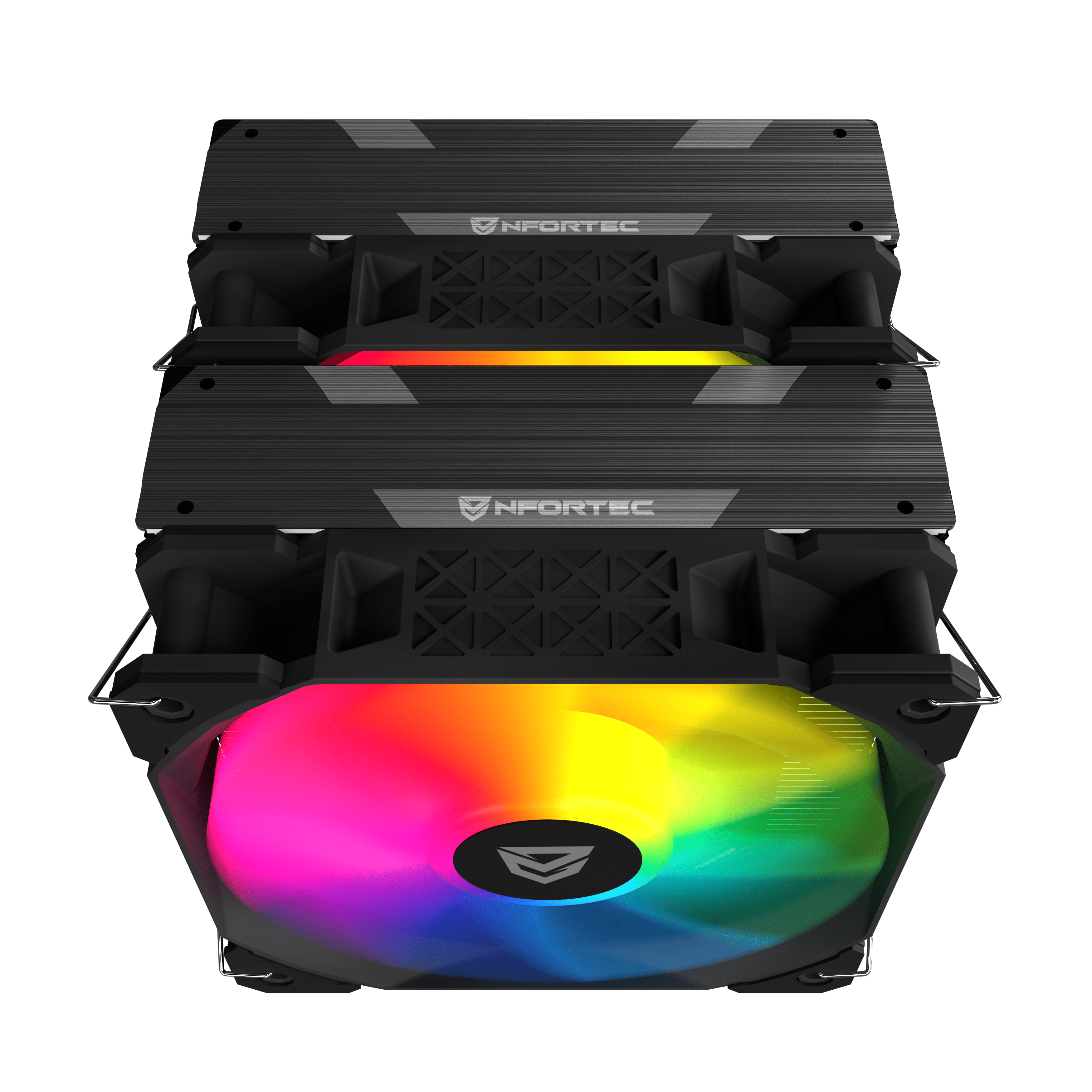 Nfortec Sculptor X2 A-RGB Disipador Negro - REACONDICIONADO