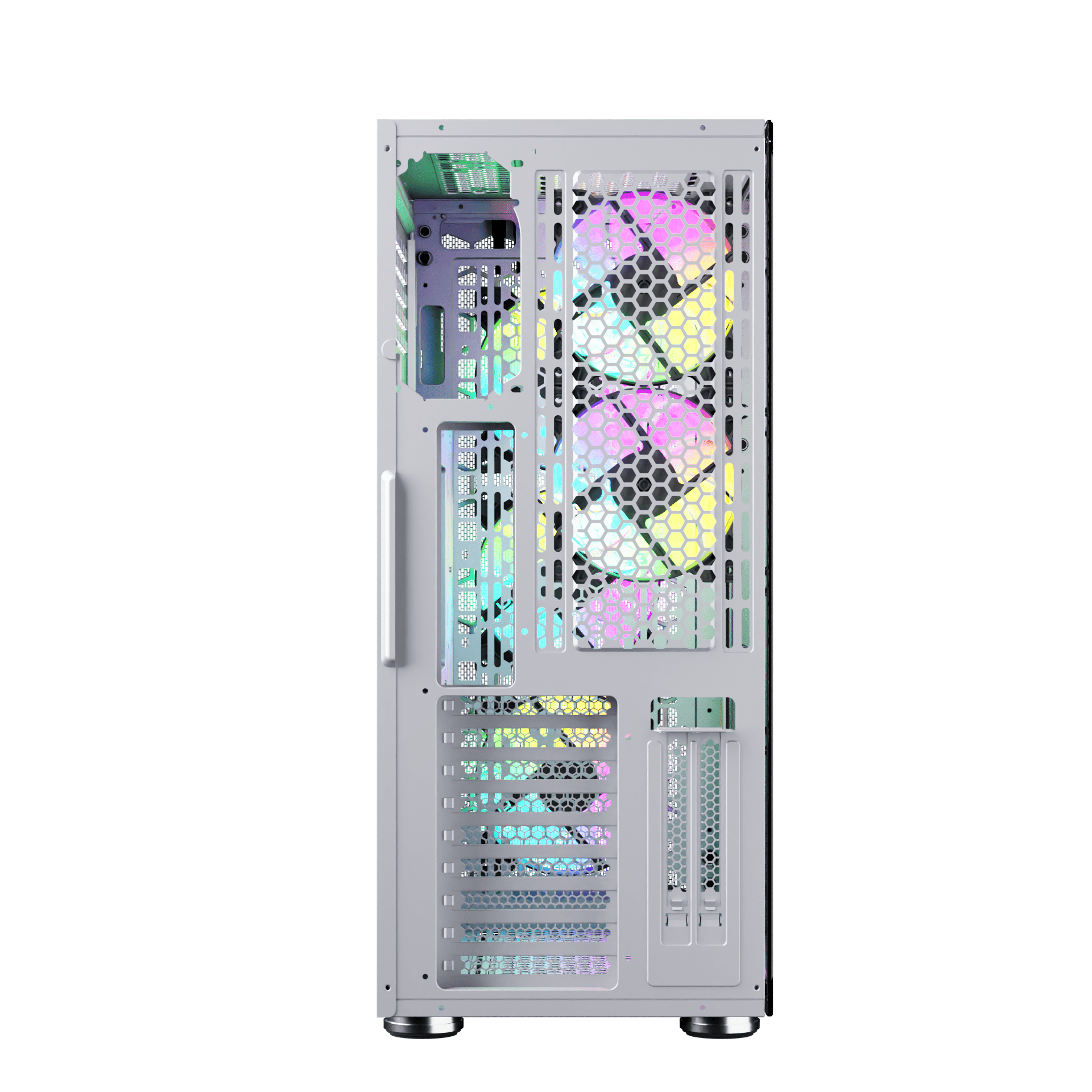 Nfortec Aqueronte White Torre Gaming ARGB - Reacondicionado