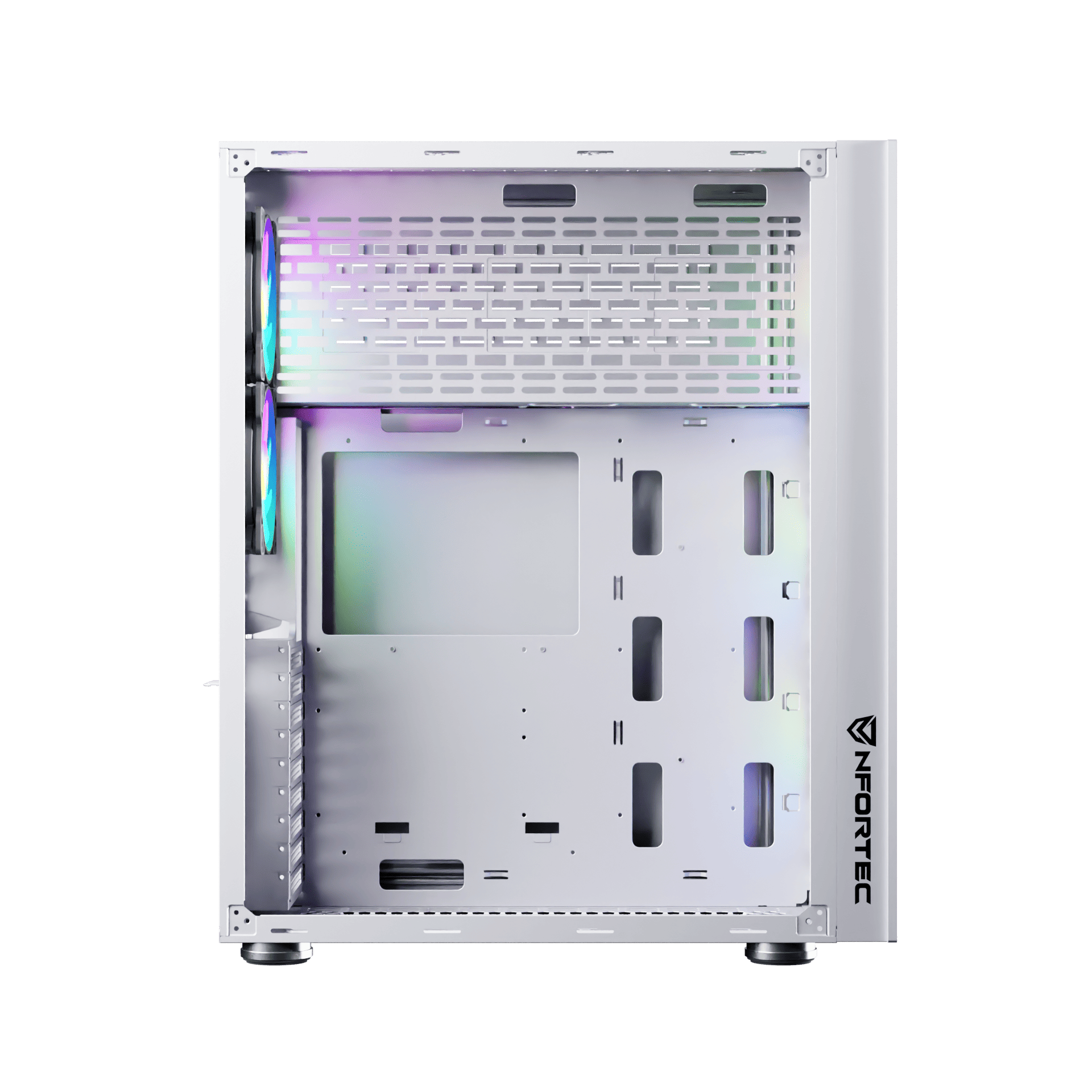 Nfortec Aqueronte White Torre Gaming ARGB - Reacondicionado