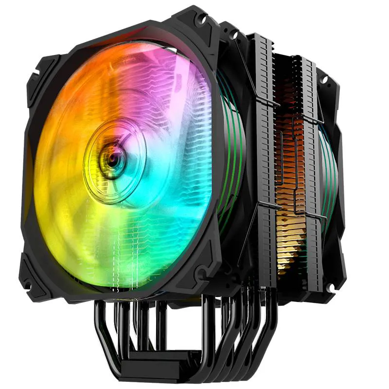 Nfortec SCULPTOR Ventilador CPU 6 pipes 120mm A-RGB PWM Negro - Reacondicionado