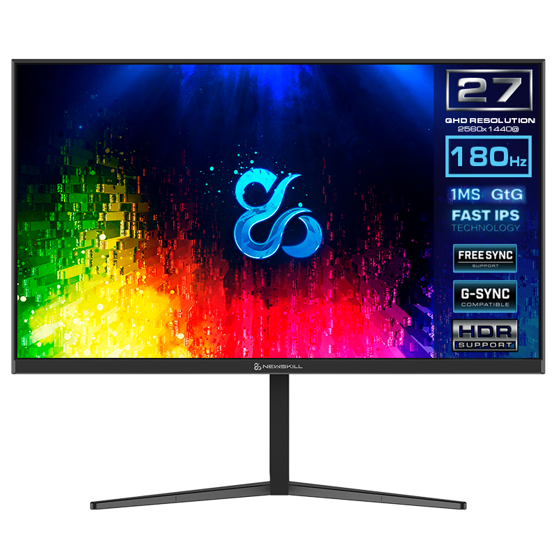 Icarus RGB Monitor Gaming 27" QHD FAST IPS 180Hz - IC27Q8-FI Reacondicionado