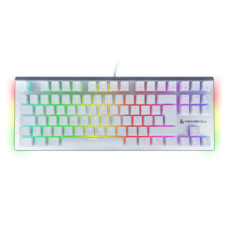 Newskill Serike TKL Ivory | Teclado Mecánico Gaming Tipo de switch: Rojo - Reacondicionado