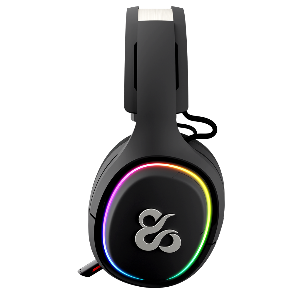 Newskill Aton Black | Auriculares Gaming Inalámbricos | 2.4Ghz | Bluetooth 5.0 - Reacondicionado