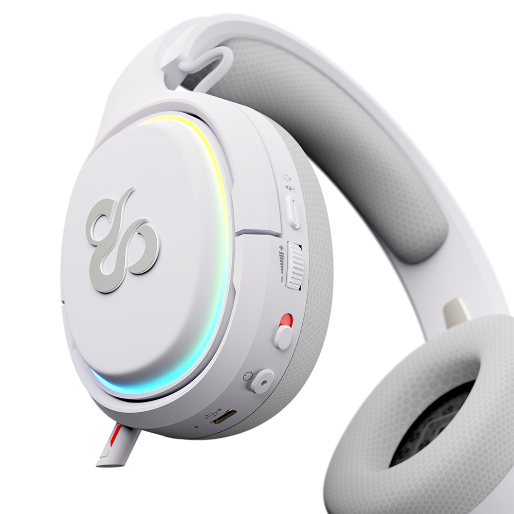 Newskill Aton Ivory | Auriculares Gaming Inalámbricos | 2.4Ghz | Bluetooth 5.0 - Reacondicionado