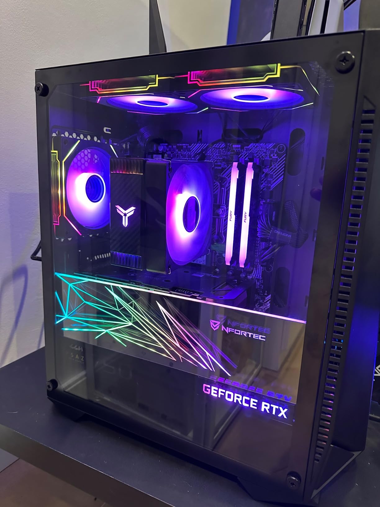 Nfortec Maia A-RGB Plate for Gaming PC Case - Refurbished