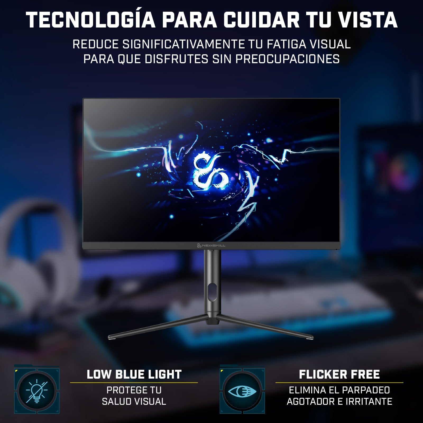 Newskill Icarus Monitor Gaming 27" 4K 144Hz - IC27I4K144 - Reacondicionado
