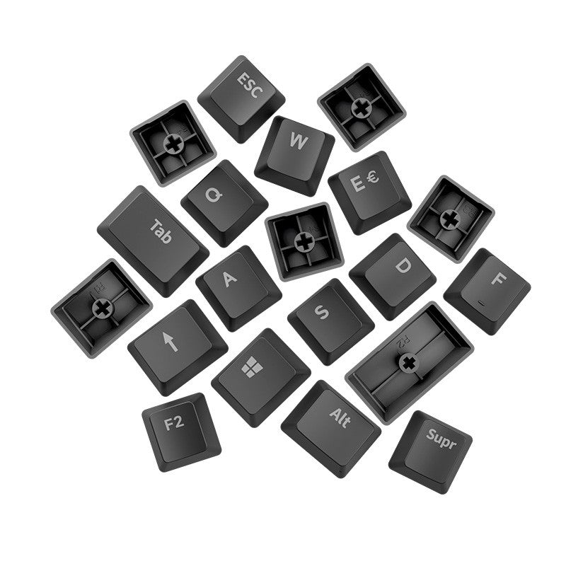Newskill Set de teclas Serike V2 Negro | 104 Teclas ABS doble inyección - Reacondicionado