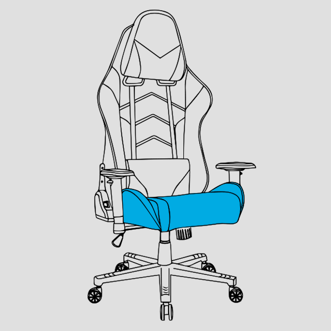 Repuesto - Asiento Kitsune Negra