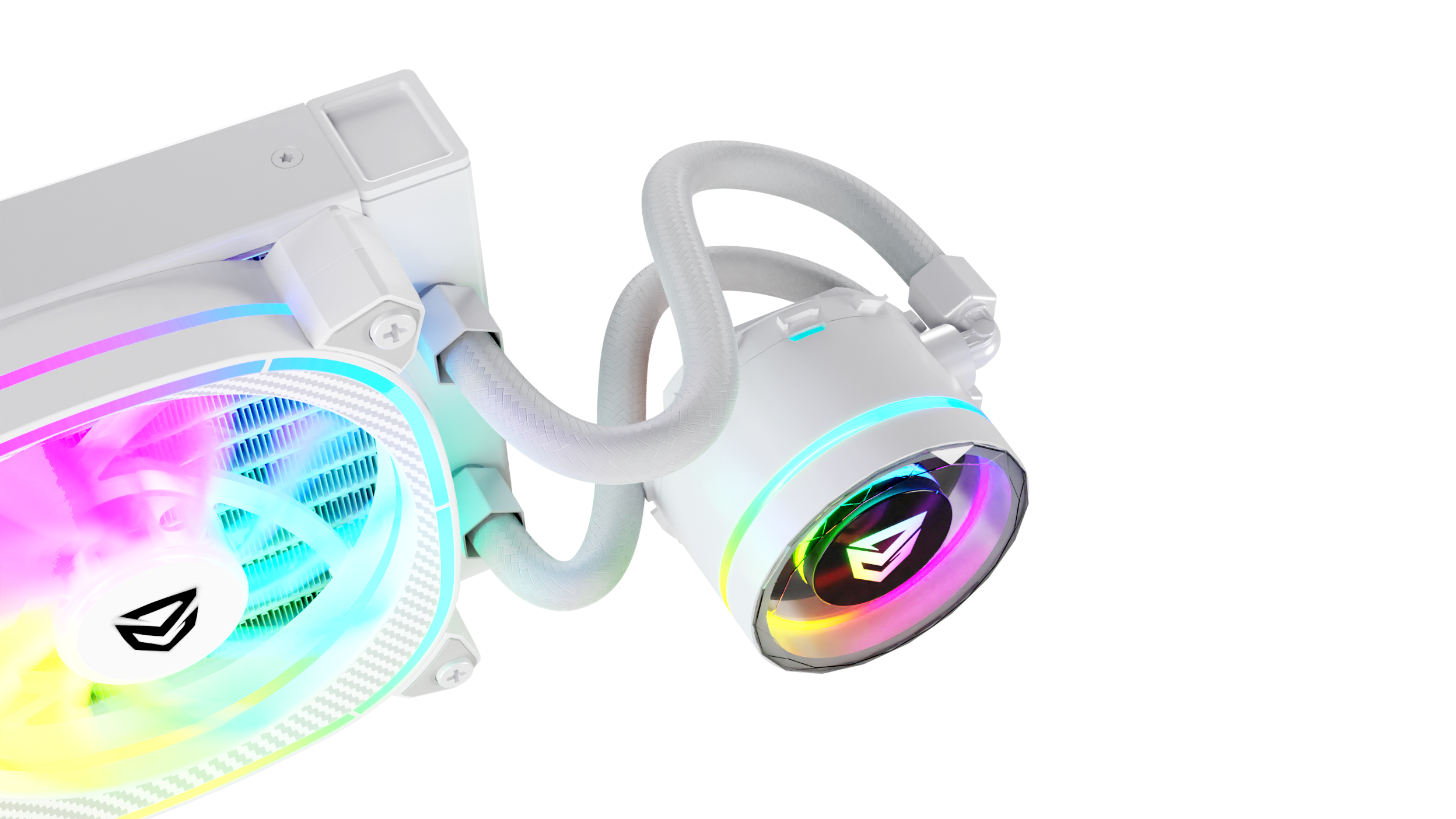 Nfortec ATRIA X 240mm White - Reacondicionado