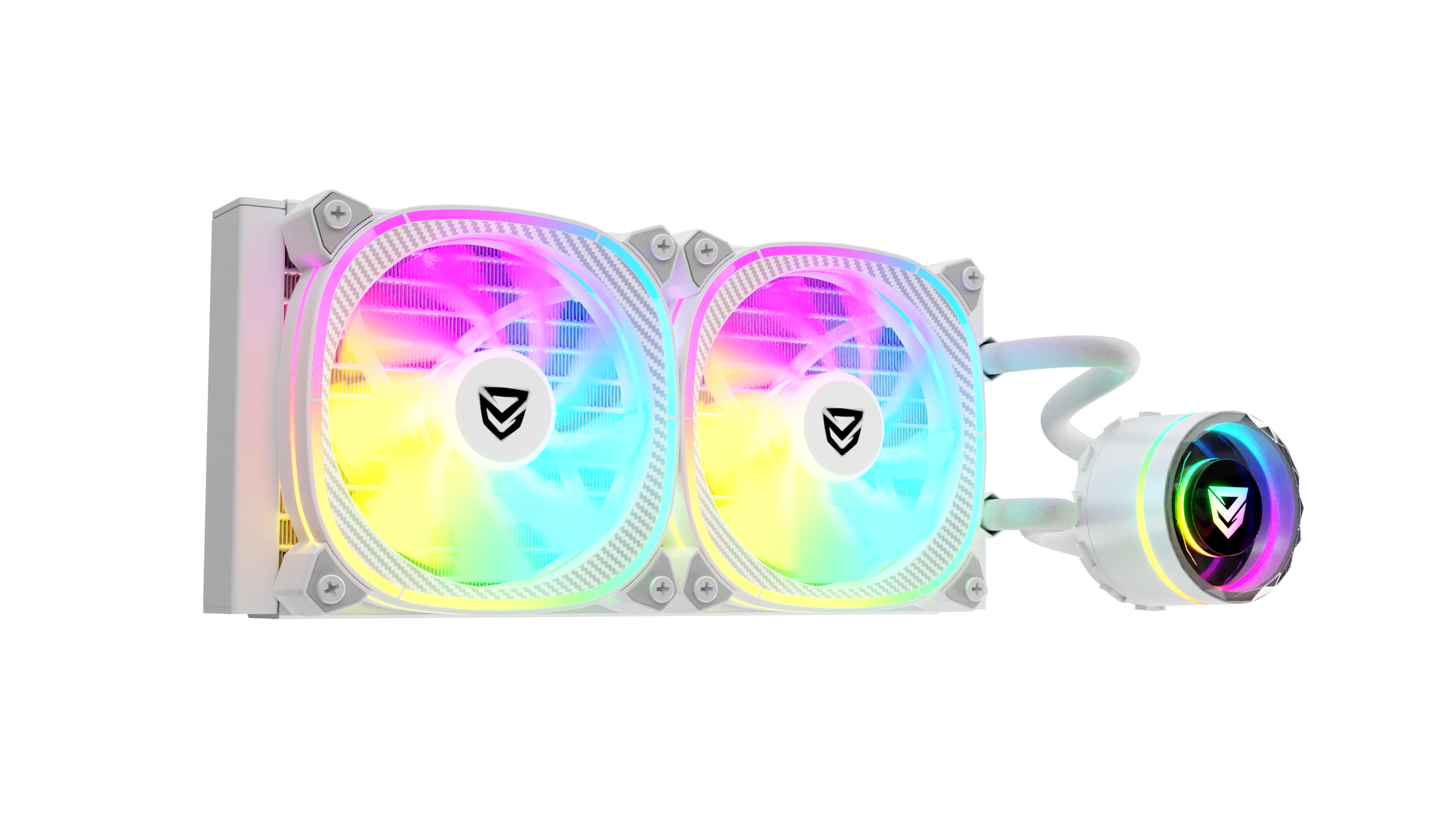 Nfortec ATRIA X 240mm White - Reacondicionado