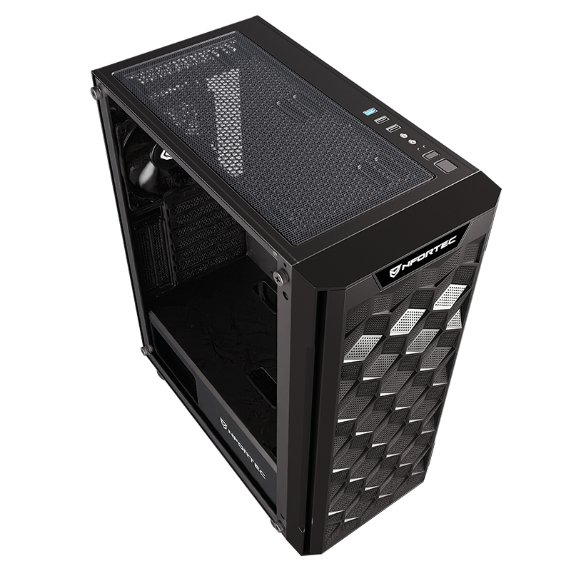 Nfortec Azir Black Torre Gaming - Reacondicionado