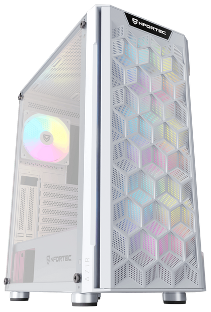 Nfortec Azir White Torre Gaming - Reacondicionado