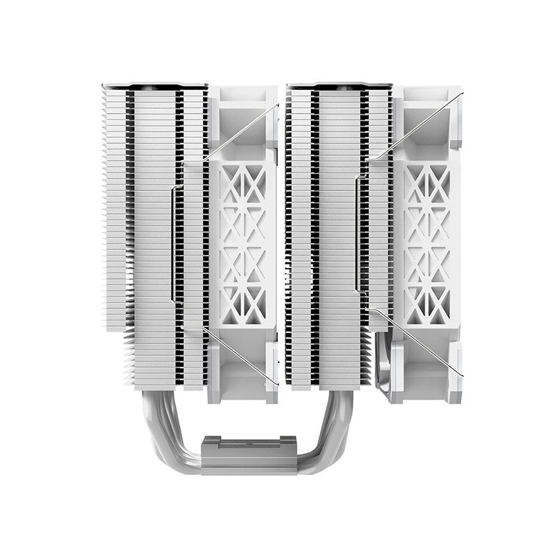 Nfortec Sculptor X Doble Torre 6 Pipes 2x120mm A-RGB PWM Blanco - Reacondicionado