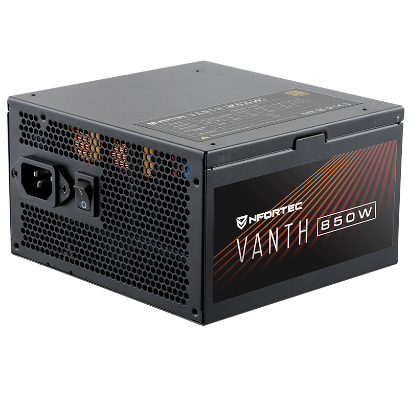Nfortec Vanth fuente de alimentación para PC 80+ Gold Modular 850W - Reacondicionado