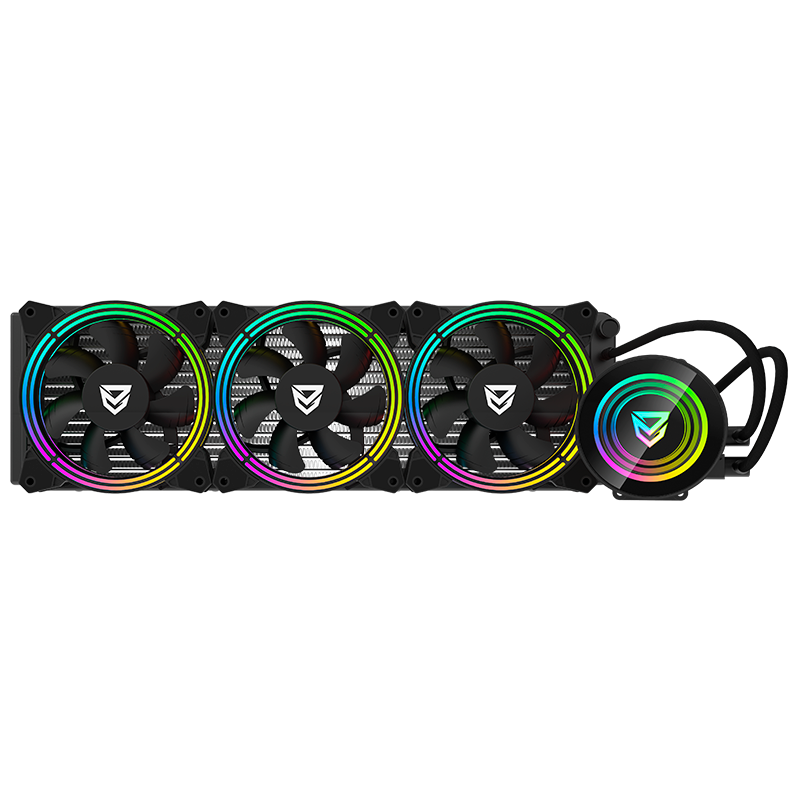 Nfortec Atria Refrigeración Líquida RGB 360 Black - Reacondicionado