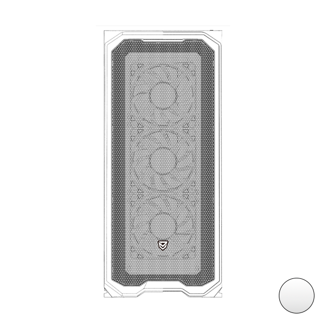 Repuesto - Panel frontal Krater X Blanca