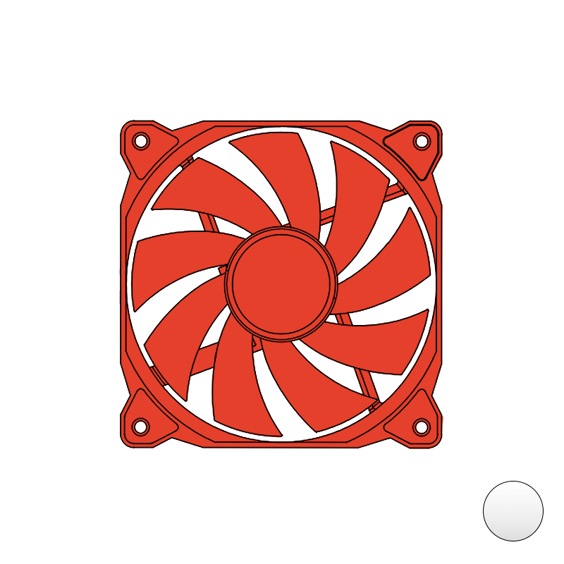 Repuesto - Ventilador Sculptor X White