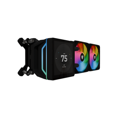 Nfortec Sedna Refrigeración Líquida LCD IPS 240 Black - Reacondicionado