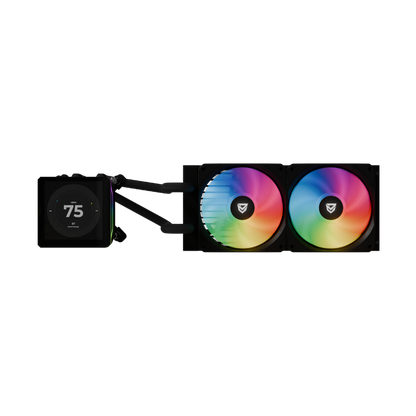 Nfortec Sedna Refrigeración Líquida LCD IPS 240 Black - Reacondicionado