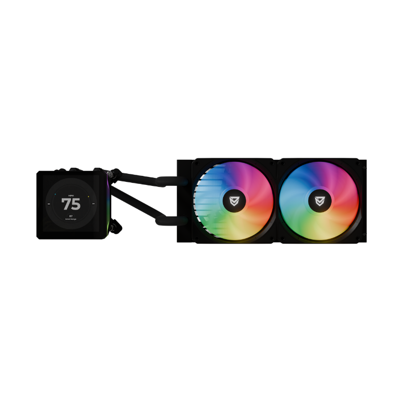 Nfortec Sedna Refrigeración Líquida LCD IPS 240 Black - Reacondicionado
