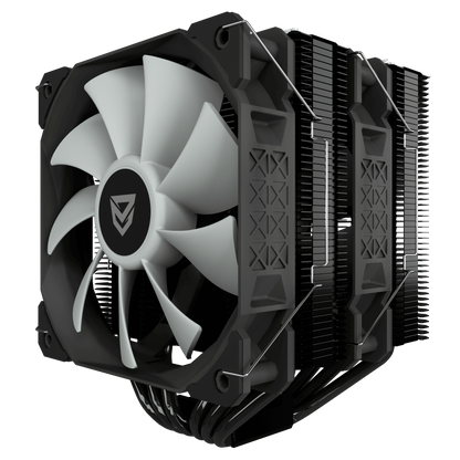 Nfortec Sculptor X2 A-RGB Disipador Negro  - REACONDICIONADO