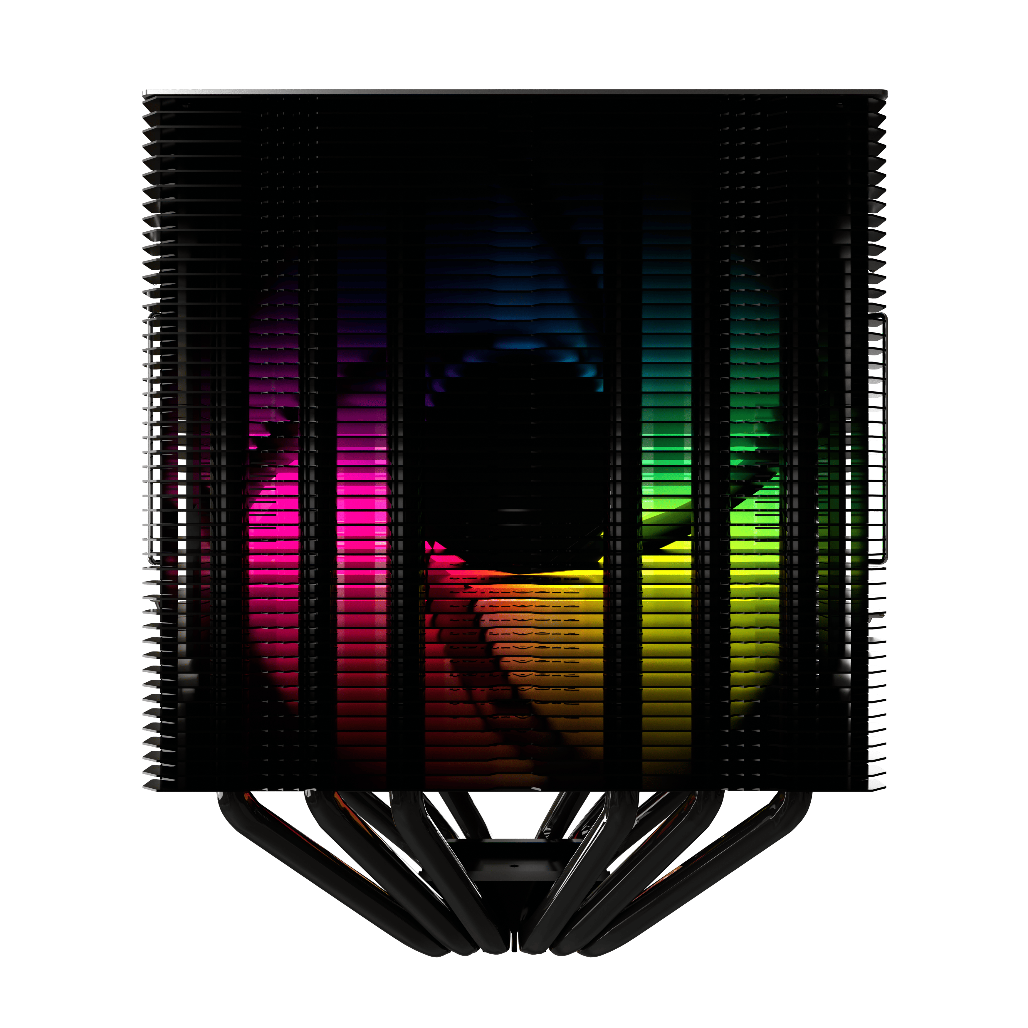 Nfortec Sculptor X2 A-RGB Disipador Negro  - REACONDICIONADO