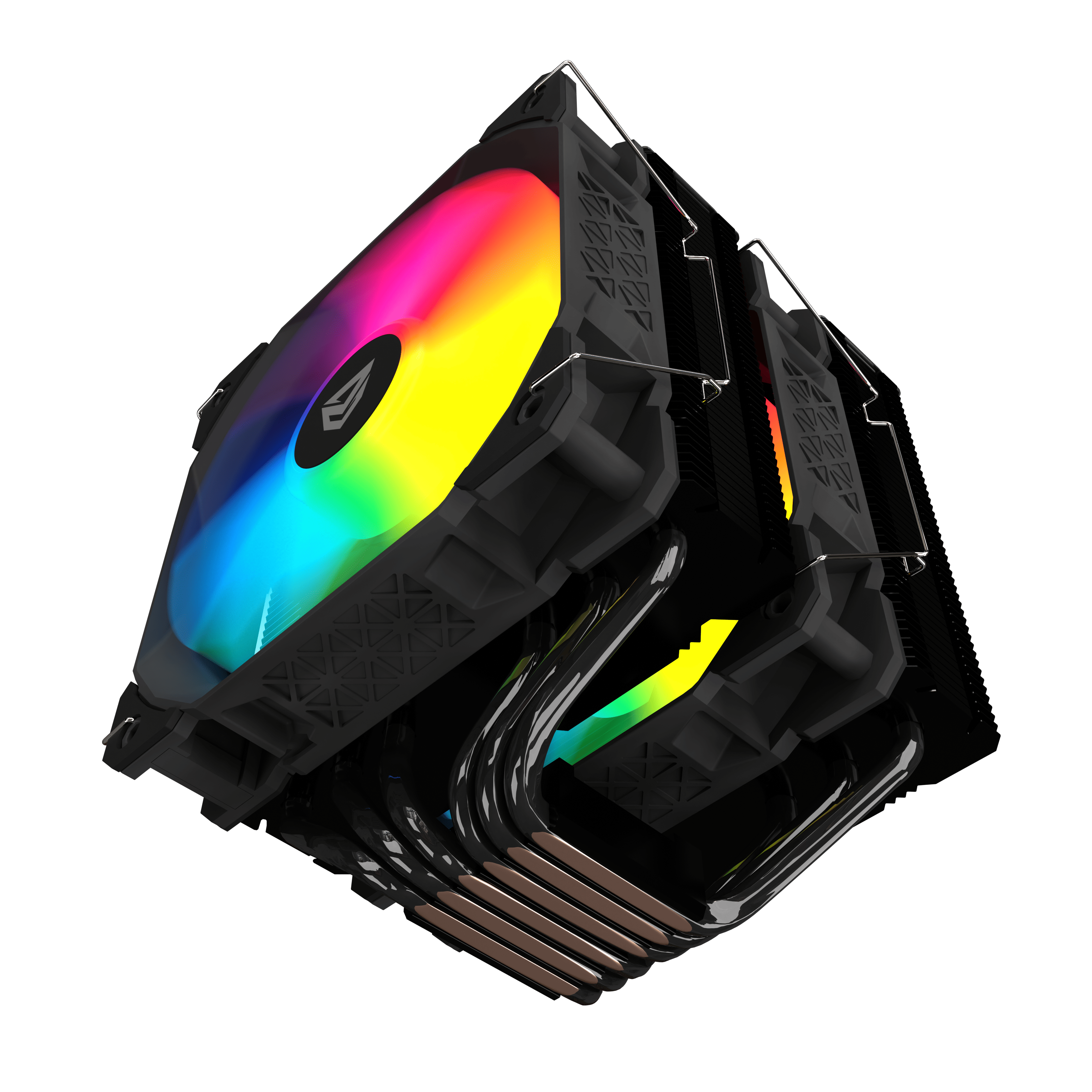 Nfortec Sculptor X2 A-RGB Disipador Negro  - REACONDICIONADO