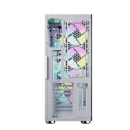 Nfortec Aqueronte White Torre Gaming ARGB - Reacondicionado