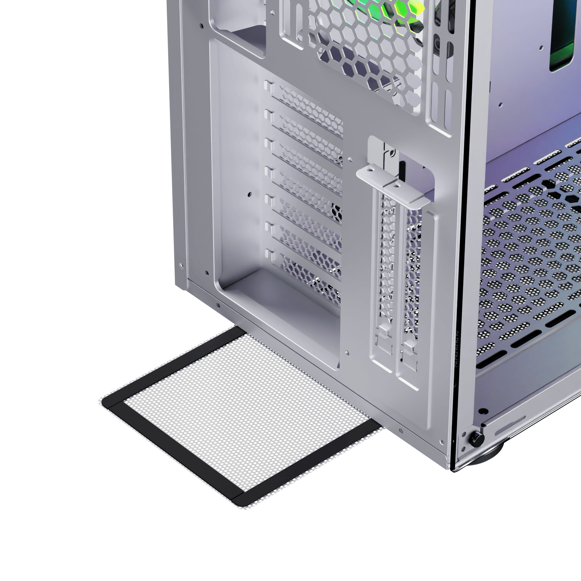 Nfortec Aqueronte White Torre Gaming ARGB - Reacondicionado