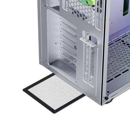 Nfortec Aqueronte White Torre Gaming ARGB - Reacondicionado