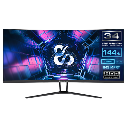 Icarus 34" Ultra Wide QHD 144HZ - IC34W4-V - Reacondicionado