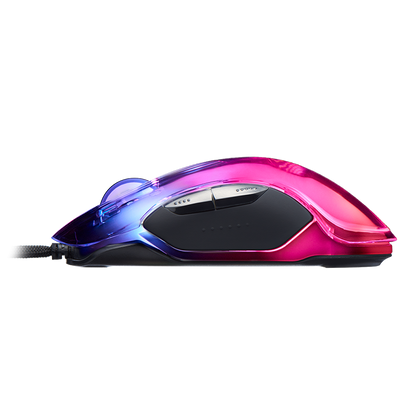 Newskill Lycan Ratón Gaming Transparente RGB 16000DPI - Reacondicionado