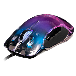 Newskill Lycan Ratón Gaming Transparente RGB 16000DPI - Reacondicionado