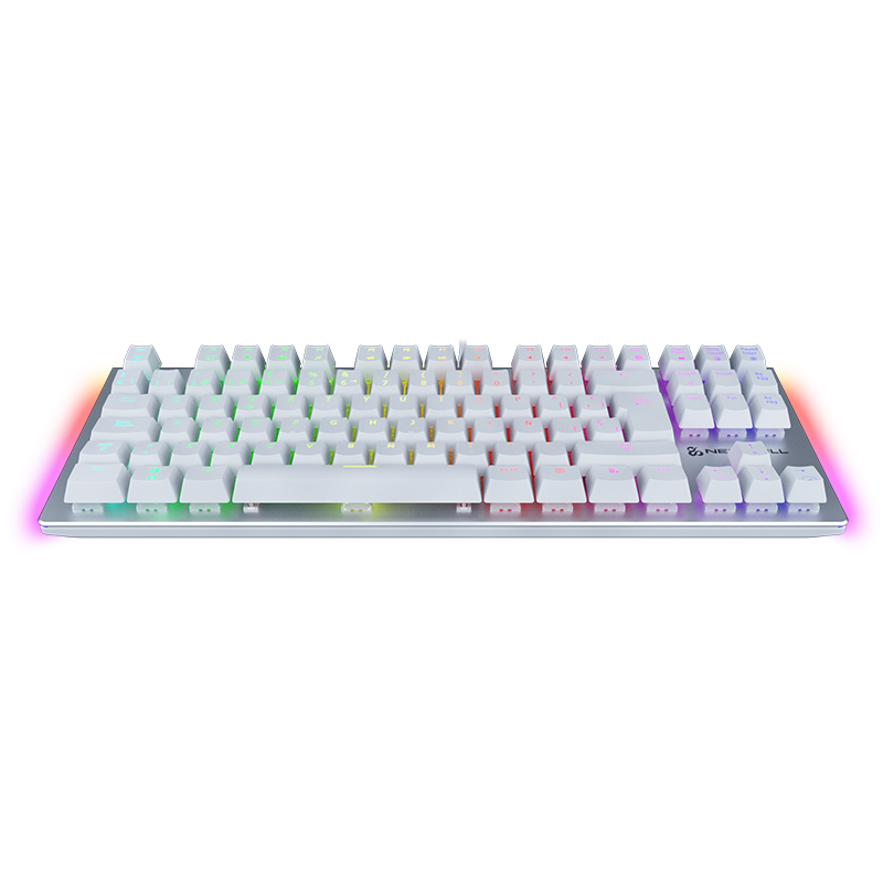 Newskill Serike TKL Ivory | Teclado Mecánico Gaming Tipo de switch: Rojo - Reacondicionado