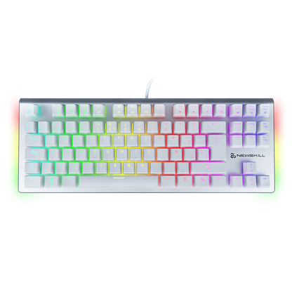 Newskill Serike TKL Ivory | Teclado Mecánico Gaming Tipo de switch: Rojo - Reacondicionado