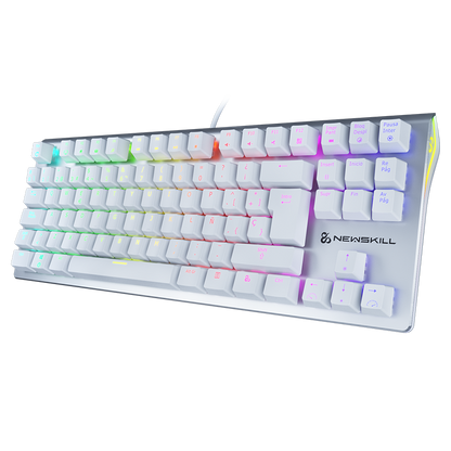 Newskill Serike TKL Ivory | Teclado Mecánico Gaming Tipo de switch: Rojo - Reacondicionado
