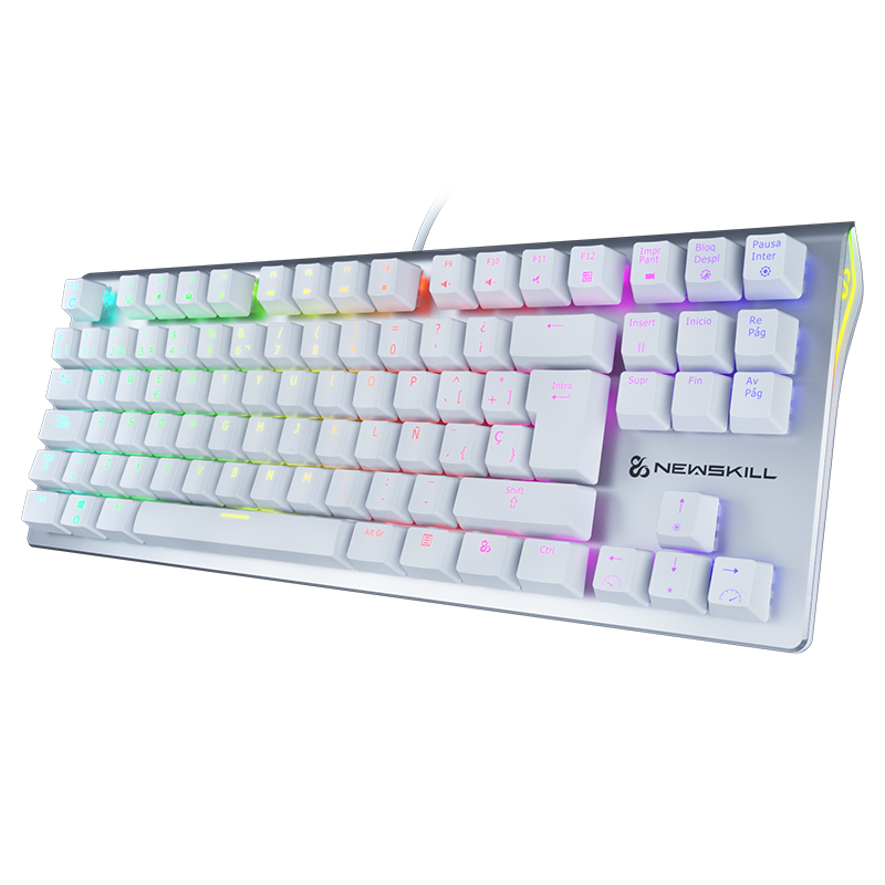 Newskill Serike TKL Ivory | Teclado Mecánico Gaming Tipo de switch: Rojo - Reacondicionado