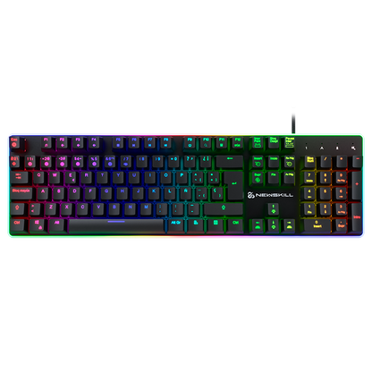 Newskill Gungnyr Pro Black | Red Switch | Opto-Mechanical Gaming Keyboard - Refurbished 