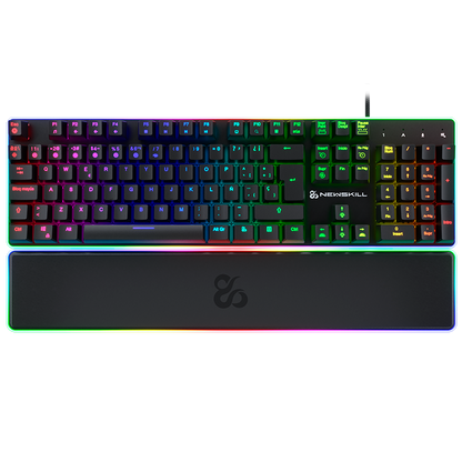 Newskill Gungnyr Pro Black | Red Switch | Opto-Mechanical Gaming Keyboard - Refurbished 