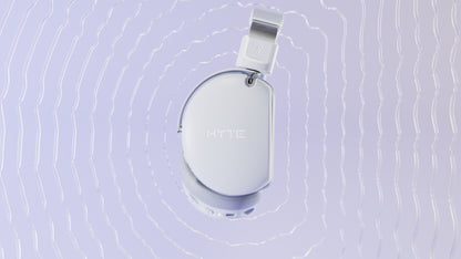 HYTE Eclipse HG10 Auriculares Inalámbricos 2.4 GHz, 30 Horas Autonomía, Forro de Piel, Plug and Play, Color Gris