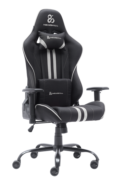 Newskill Kitsune V2 Gray | Silla Gaming | Tela Transpirable - Reacondicionado